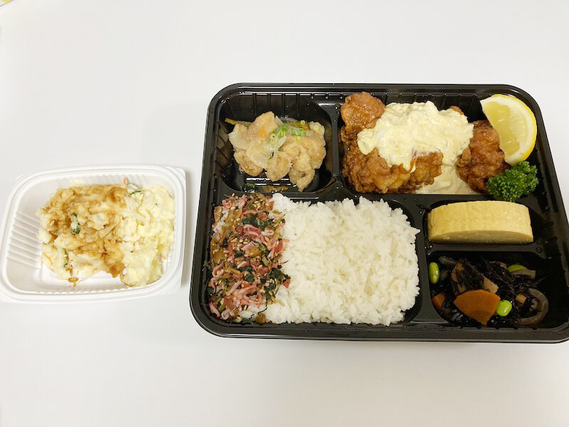 チキン南蛮弁当＋ポテトサラダ